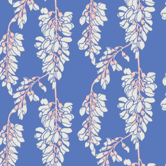 Floral de glicina Fondo de pantalla real