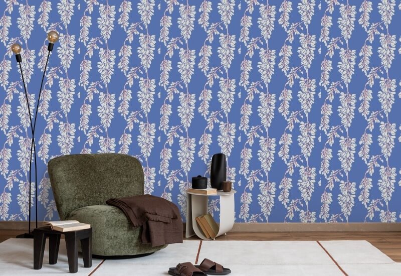 Wisteria kukka Kuninkaallinen taustakuva