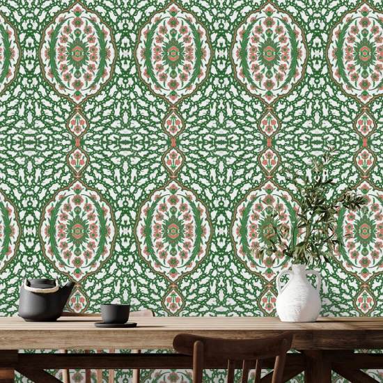 Ottomaanien jalokivi Kelly Green Taustakuva