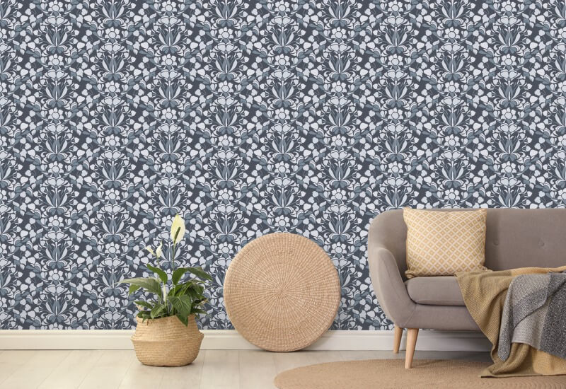 Snapdragon Blues & Greys Bakgrunn