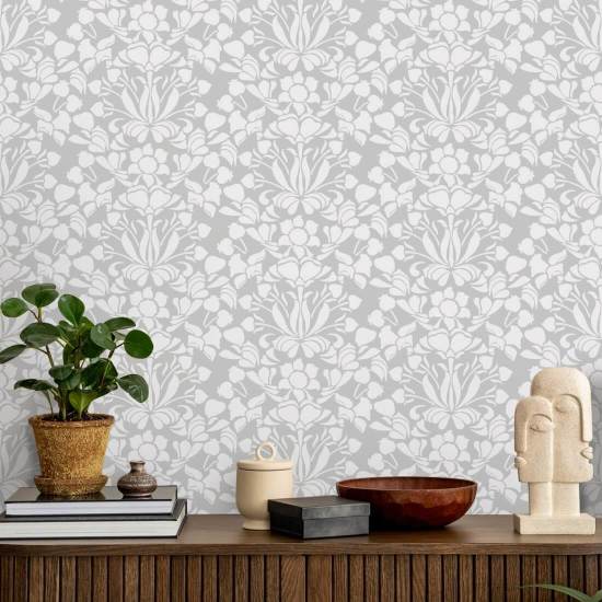 Lejongap Penna blommig tapet