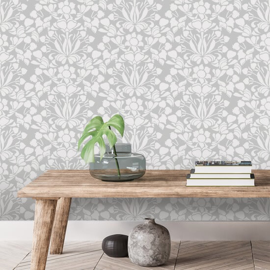 Snapdragon Pencil Floral Wallpaper