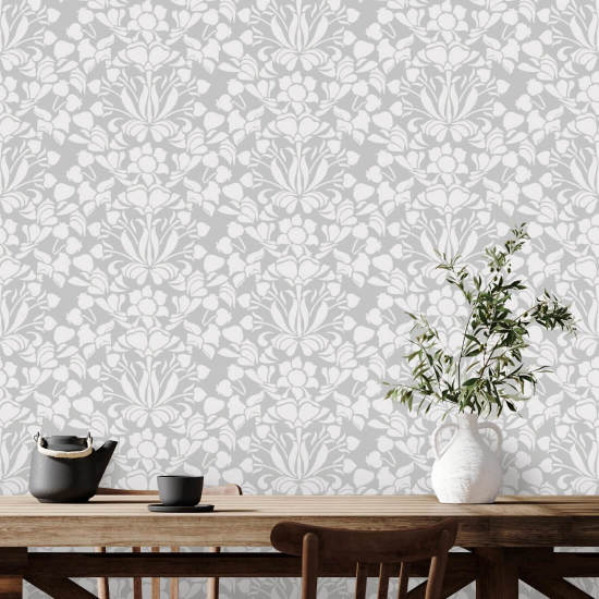Löwenmaul Blumentapete mit Bleistift