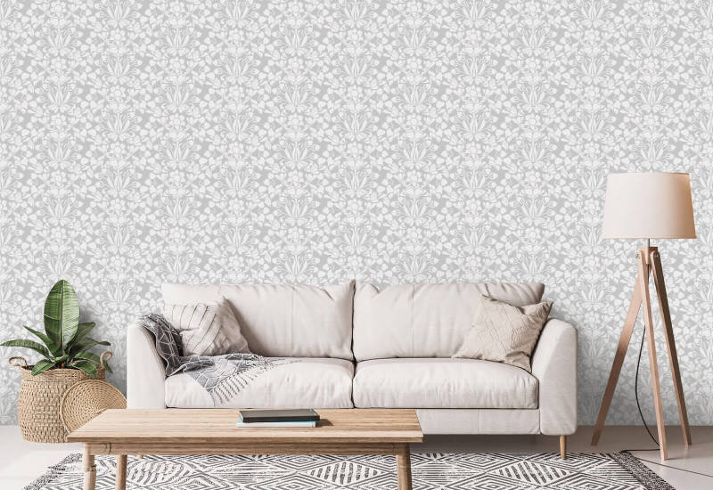 Muflier Papier peint floral Pencil