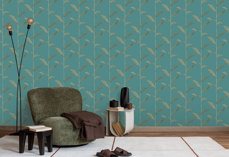 Stängel Blumentapete Jewel