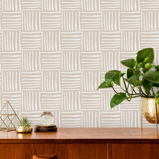 Boccaporto Carta da parati con sabbia