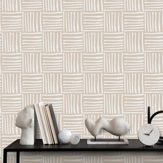 écoutille Papier peint Sand