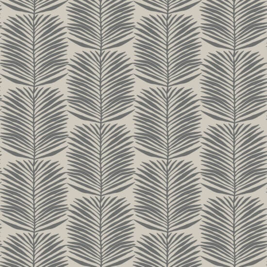 Betty White Palm Leaves Cashmere Floral Wallpaper