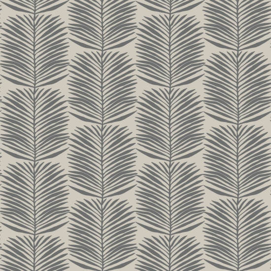 Hojas de palma Betty White Papel pintado floral de cachemir