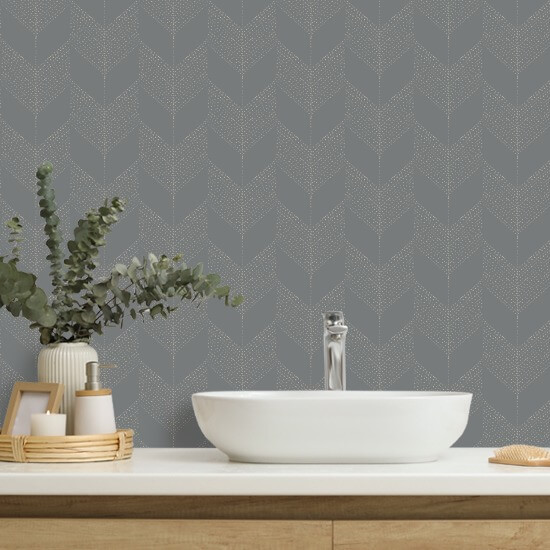 Chevron Grey Wallpaper