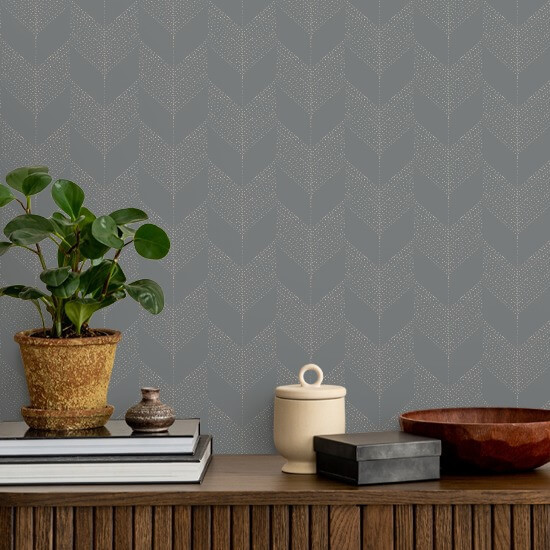 Chevron Grey Wallpaper