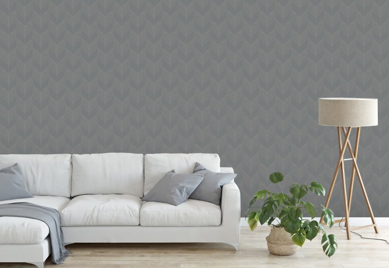 Chevron Grey Wallpaper
