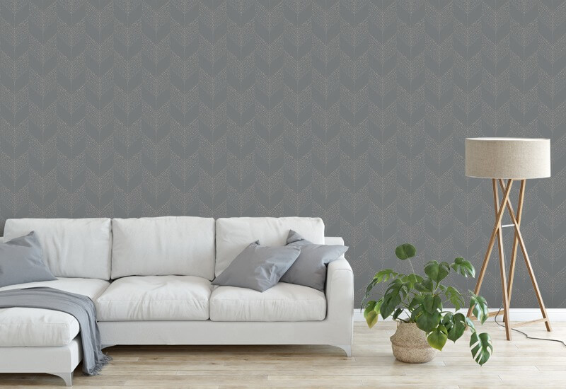 Chevron Grey Wallpaper