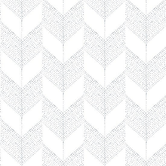 Chevron Weiße Tapete