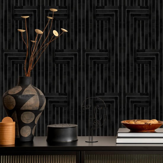 Chiseled Midnight Wallpaper