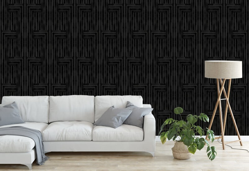 Chiseled Midnight Wallpaper