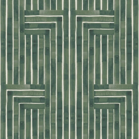 Chiseled Emerald Wallpaper