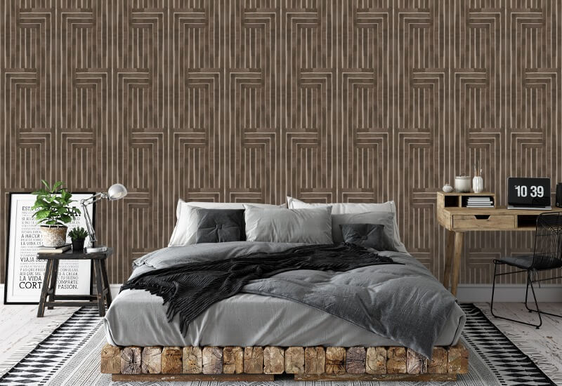 Chiseled Sepia Wallpaper