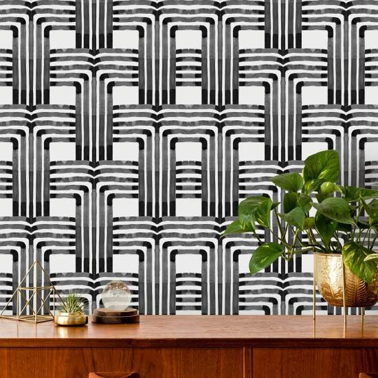 Falls Black Wallpaper