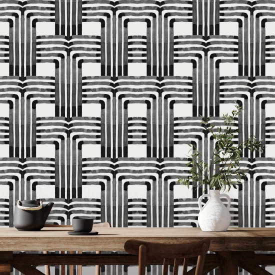 Falls Black Wallpaper