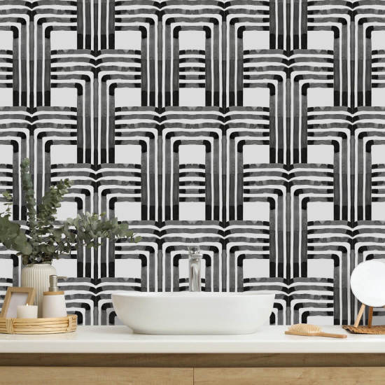 Quedas Papel de parede preto