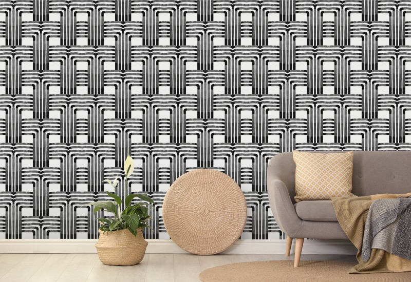 Falls Black Wallpaper