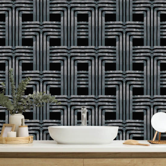 Falls Grey Wallpaper