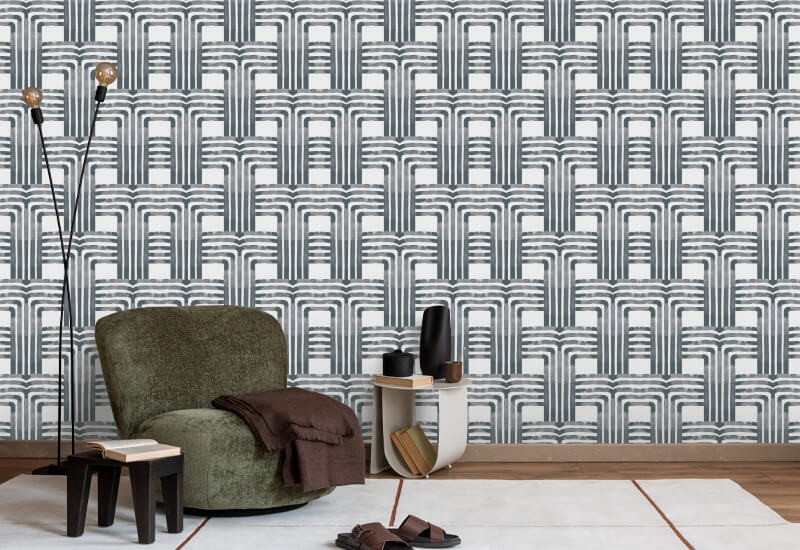 Falls Grey Wallpaper