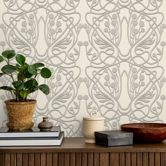 Vigneto Carta da parati Camel