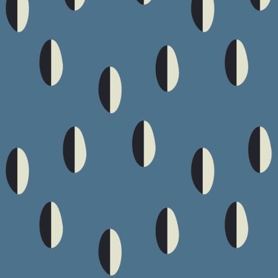 Split Slate Blue Wallpaper