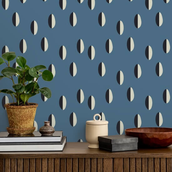 Splitt Skiferblå bakgrunn