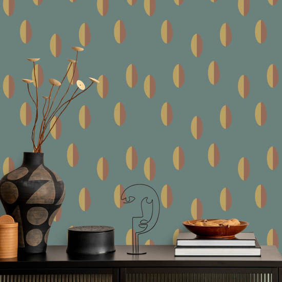 Split Blå rök Bakgrund