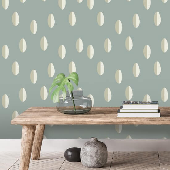 Split Powder Ash Wallpaper