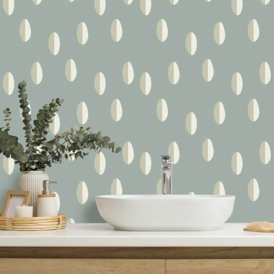 Split Powder Ash Wallpaper