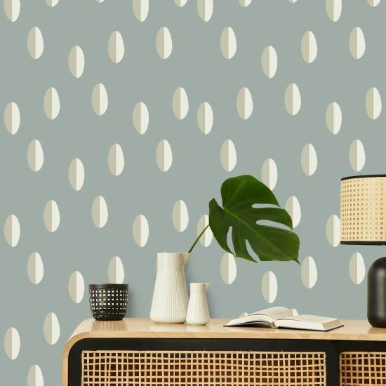 Split Powder Ash Wallpaper