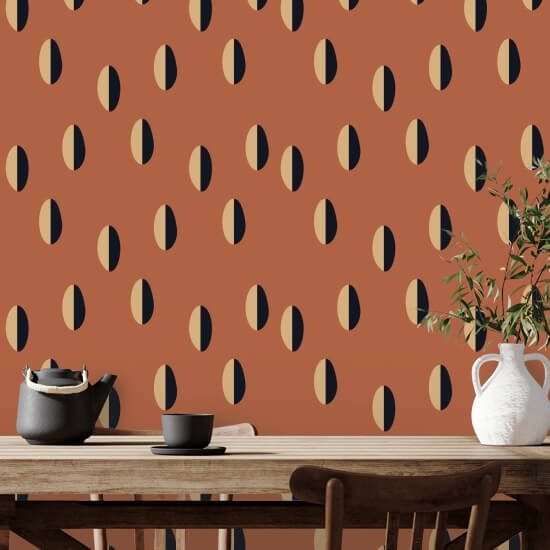 Opdel Red Clay Baggrund