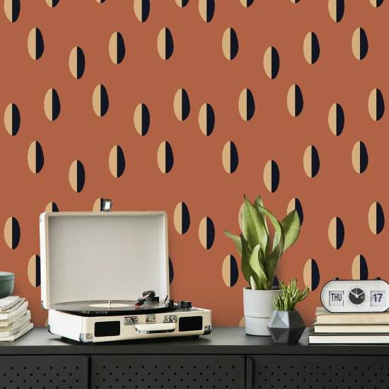 Splitt Rød leire Bakgrunn