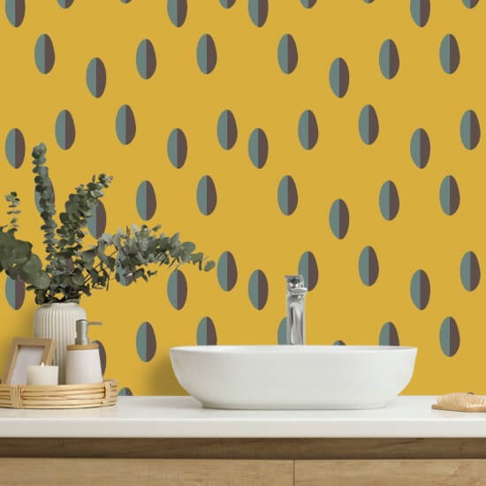 Split Saffron Bakgrund