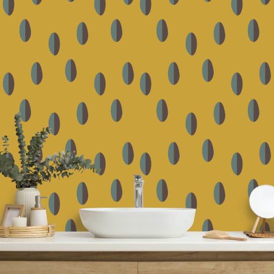 Dividere Carta da parati con zafferano