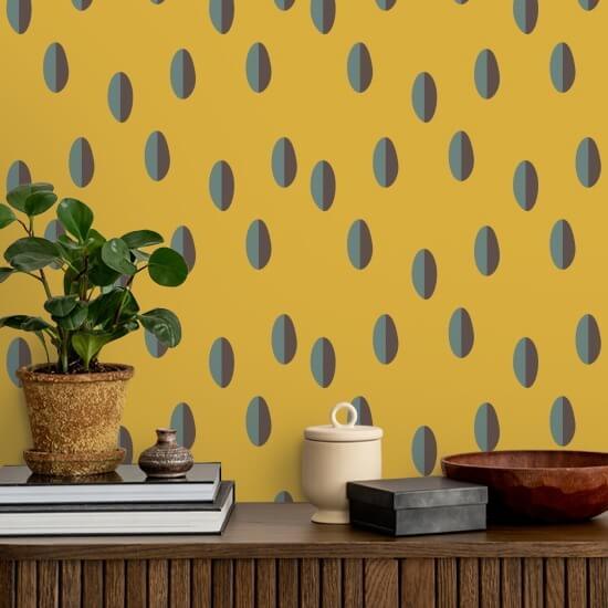 Split Papier peint Saffron