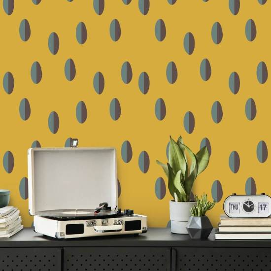 Dividere Carta da parati con zafferano