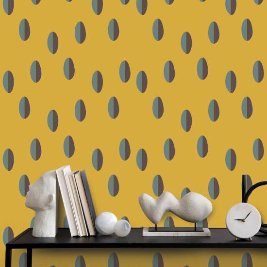 Split Papier peint Saffron