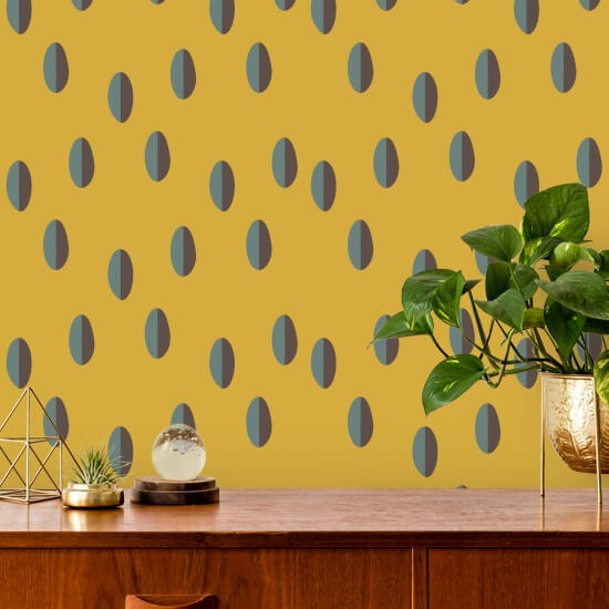 Split Saffron Wallpaper