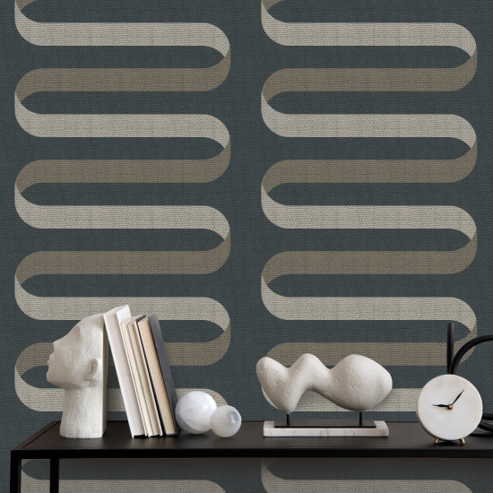 Ruban pliable Papier peint Volcanic