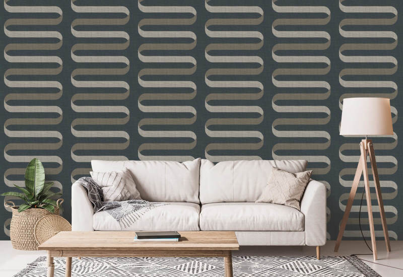 Ruban pliable Papier peint Volcanic