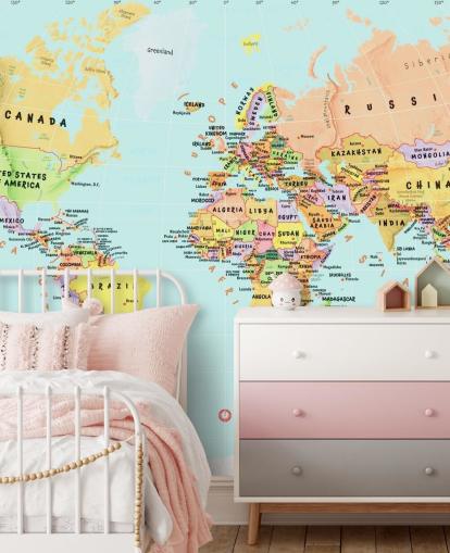 World Map of Countries Wallpaper World Map of Countries Wallpaper