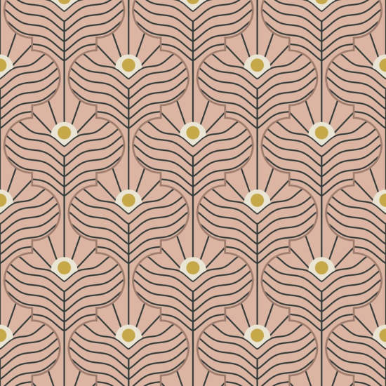 Marokkanischer Pfau Peach Blush Hintergrundbild