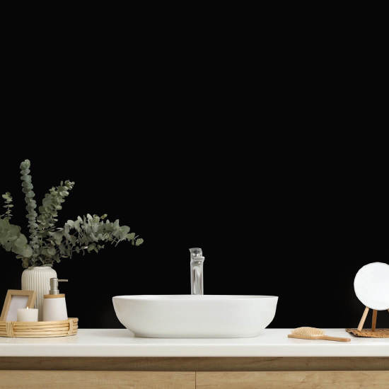 Fleur Stamp Svart Bakgrunn