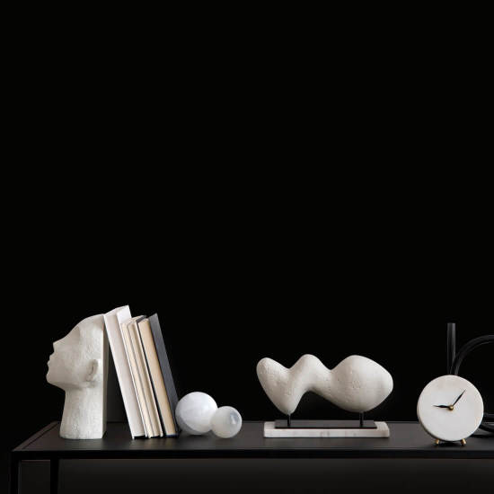 Fleur Schwarze Stempeltapete