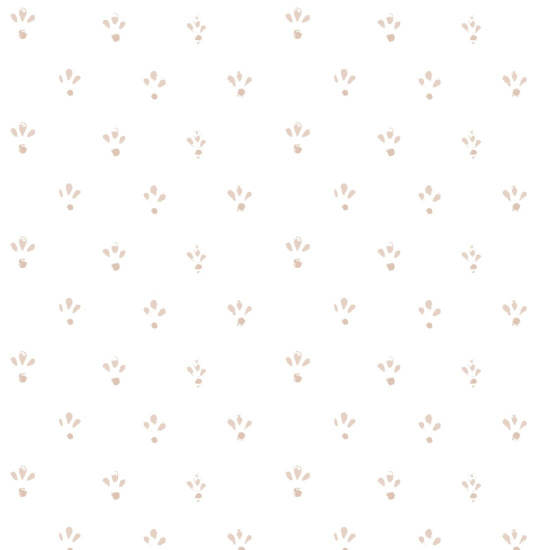 Fleur Dusty Peach Baggrund